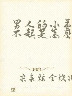 男人的小弟弟硬不起是怎么回事