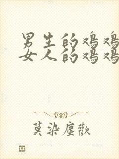 男生的鸡鸡插入女人的鸡鸡