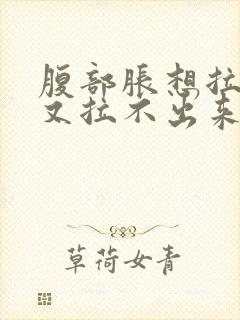 腹部胀想拉大便又拉不出来是什么原因