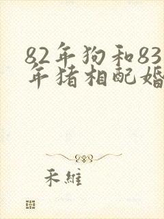 82年狗和83年猪相配婚姻如何
