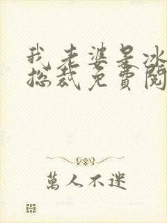 我老婆是冰山女总裁免费阅读最新