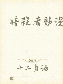暗杀者动漫