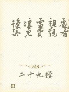 后浪电视剧40集免费观看完整版高清孙