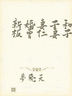 新婚妻子和菜老板曹仁妻子