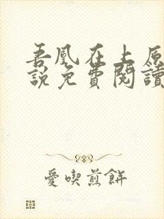 吾凰在上原著小说免费阅读封面