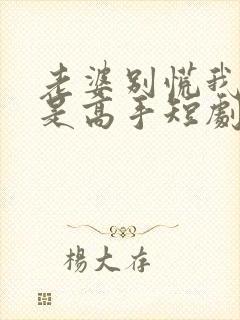 老婆别慌我家全是高手短剧免费观看