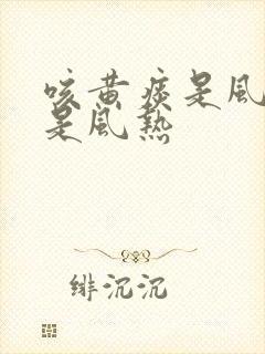 咳黄痰是风寒还是风热