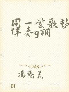 同一首歌动态谱伴奏g调