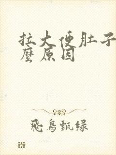 拉大便肚子痛什么原因