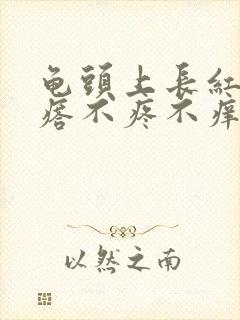 龟头上长红色疙瘩不疼不痒