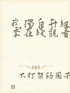 我独自升级第二季在线观看完整版