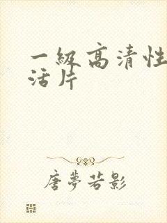 一级高清性色生活片