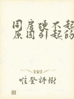 同房硬不起什么原因引起的