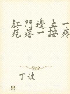 肛门边上一个硬疙瘩一按疼