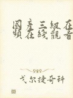 国产三级在线视频在线观看封面