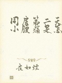 同房第二天出血小腹痛是怎么回事封面