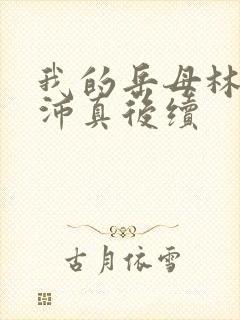 我的岳母林道苏沛真后续