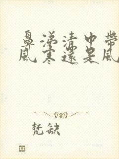 鼻涕清中带黄是风寒还是风热