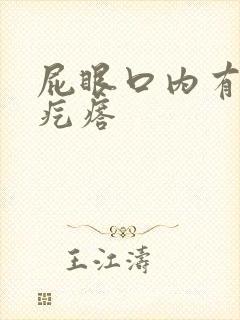 屁眼口内有个硬疙瘩