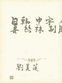 日韩 中字 人妻 丝袜 制服