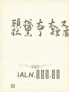 顾总太太又把你拉黑了 短剧