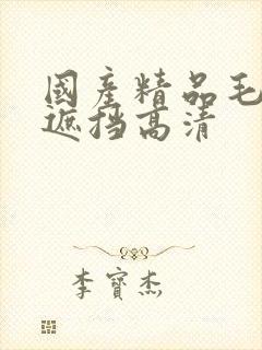 国产精品毛片无遮挡高清