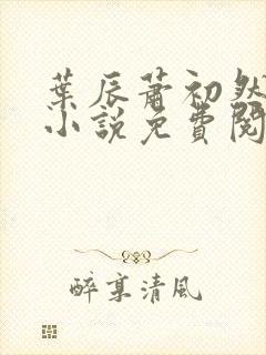 叶辰萧初然全文小说免费阅读