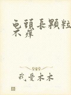 龟头长颗粒不痛不痒