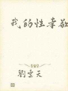 我的性孝敬封面