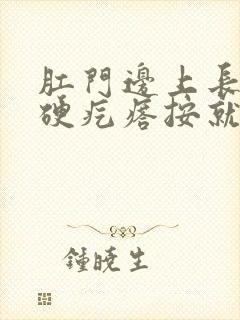 肛门边上长了个硬疙瘩按就疼