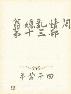 翁媳乱情周梦莹第十三部