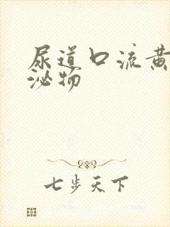 尿道口流黄脓分泌物