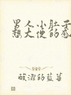 男人小肚子疼总想大便的感觉