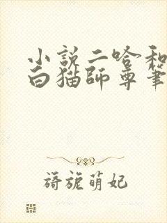 小说二哈和他的白猫师尊笔趣阁