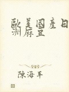 欧美国产日韩亚洲麻豆