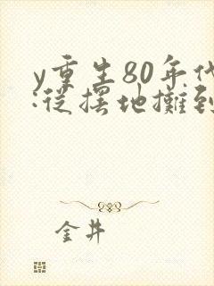 y重生80年代:从摆地摊到国货之光封面