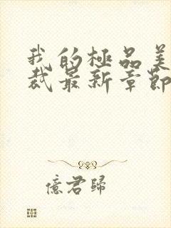 我的极品美女总裁最新章节列表最