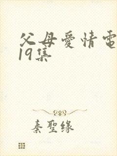 父母爱情电视剧19集