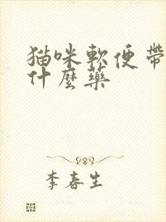 猫咪软便带血吃什么药封面