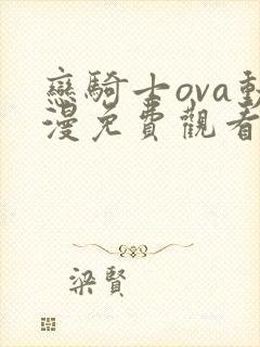 恋骑士ova动漫免费观看