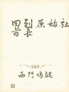 回到原始社会做酋长封面