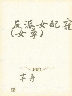 反派女配宠夫记(女尊)封面