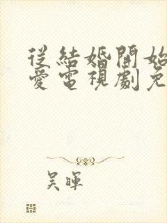 从结婚开始的恋爱电视剧免费观看