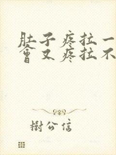 肚子疼拉一点一会又疼拉不尽