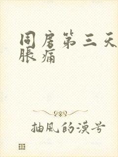 同房第三天小腹胀痛