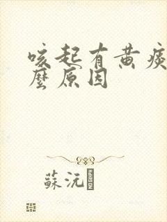 咳起有黄痰是什么原因