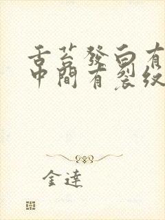 舌苔发白有齿痕中间有裂纹