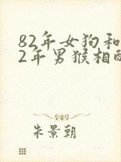 82年女狗和92年男猴相配婚姻如何