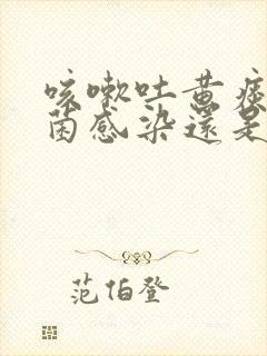 咳嗽吐黄痰是细菌感染还是病毒感染