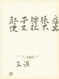 肚子腰胀痛想大便又拉不出来